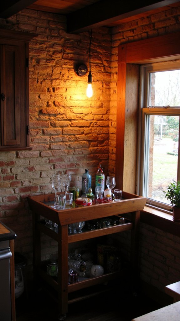 sophisticated bar lighting design