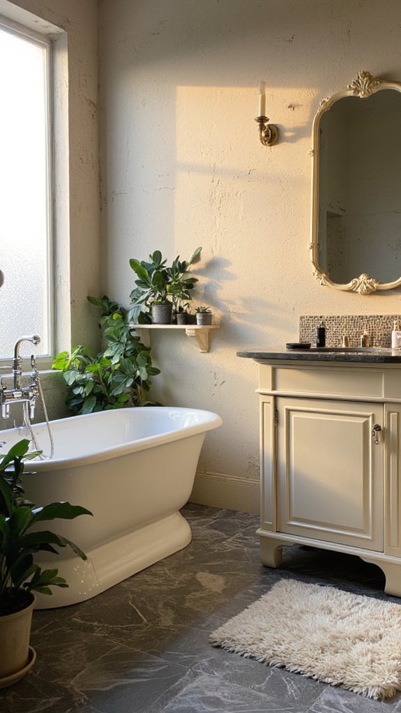 sophisticated warm serene contrast