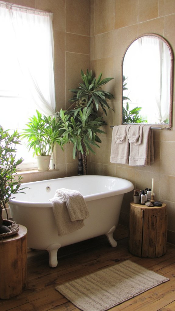 spa inspired bathroom retreat