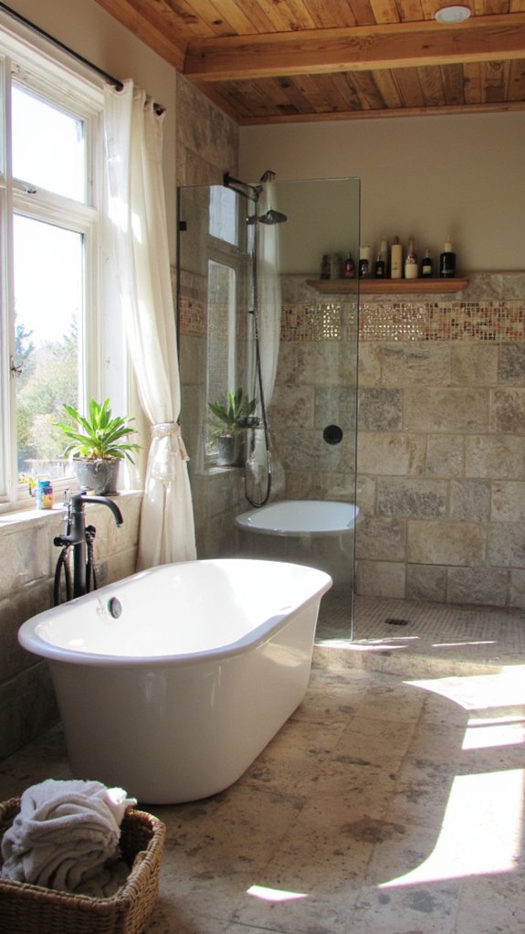 spa inspired bathroom sanctuary