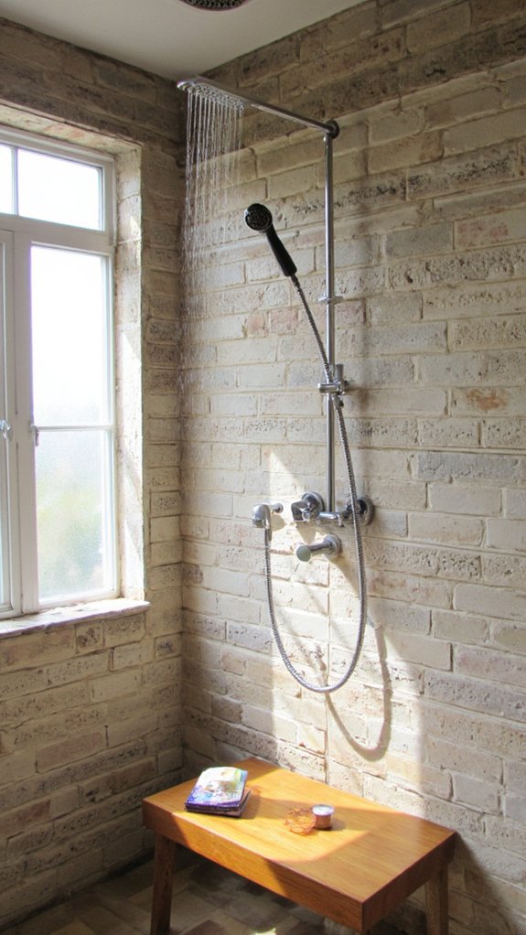 spa like luxury shower experience