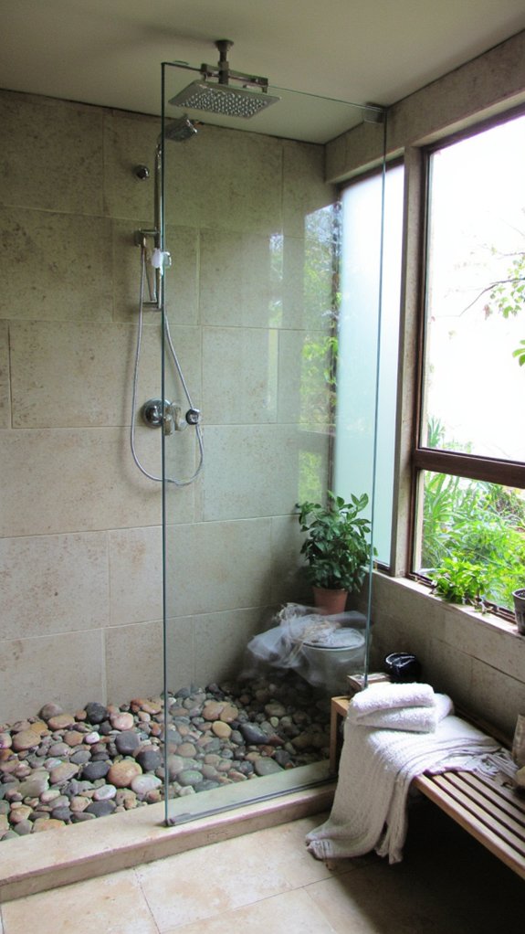 spa like rain shower experience