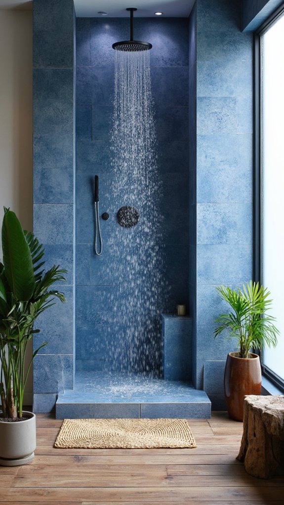 spa like rain shower experience