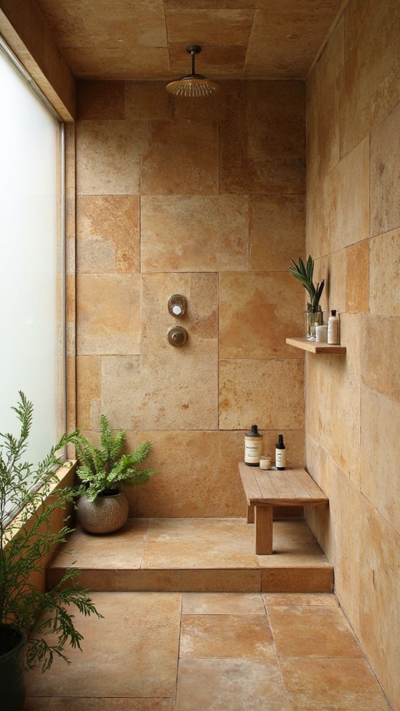 spa like shower experience enhancements