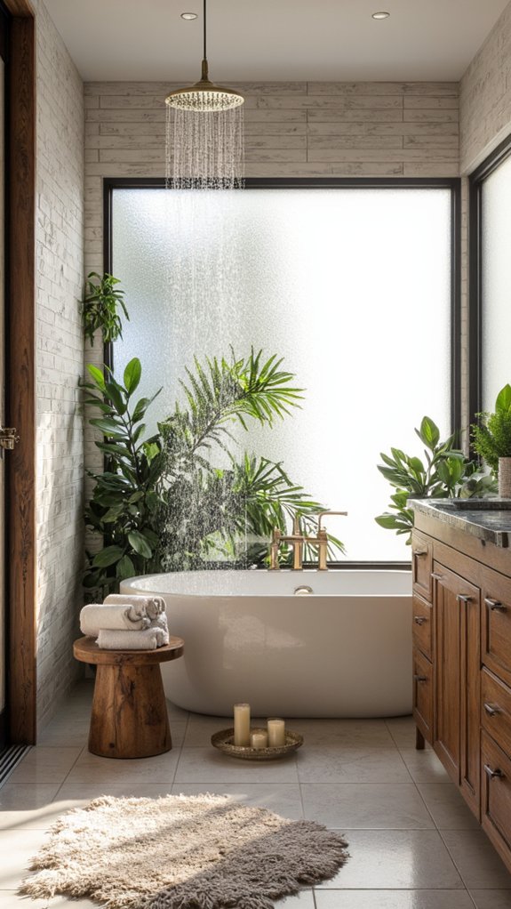 spa like shower experience