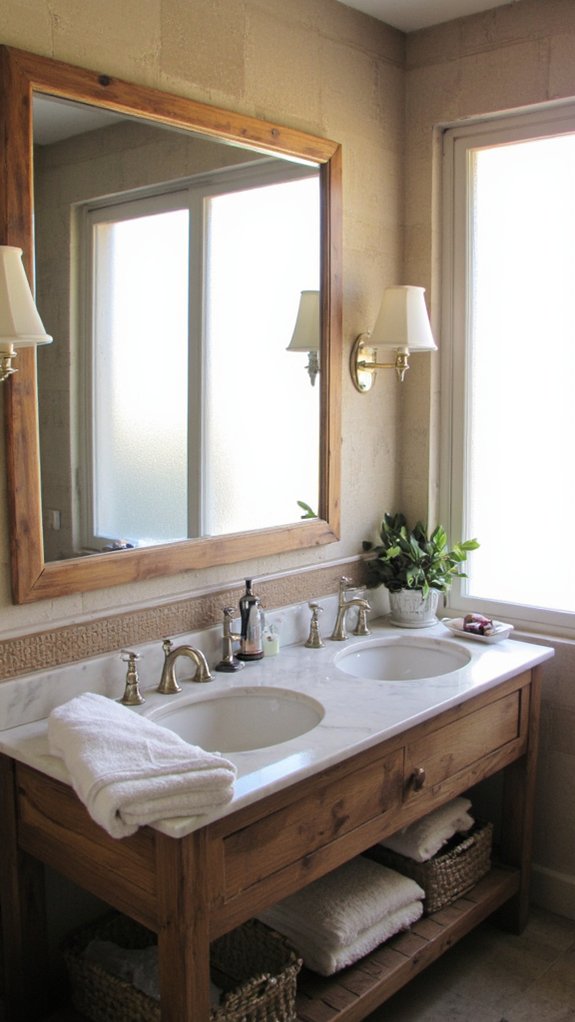 space efficient double sink solutions