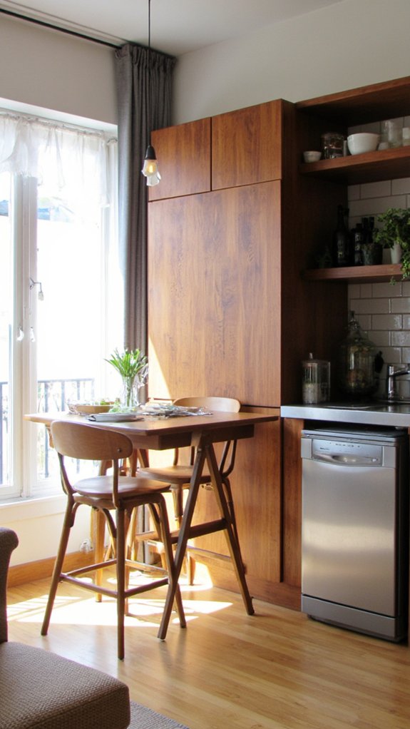 space saving collapsible dining solutions