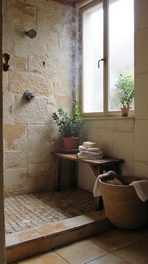 steam shower relaxation escape