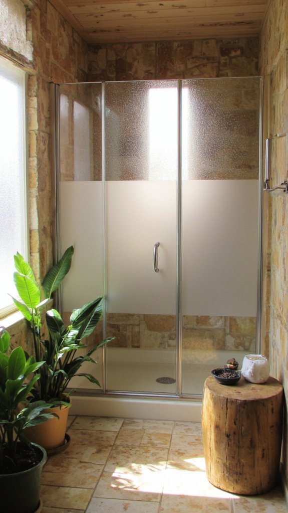 steam shower tranquility ritual