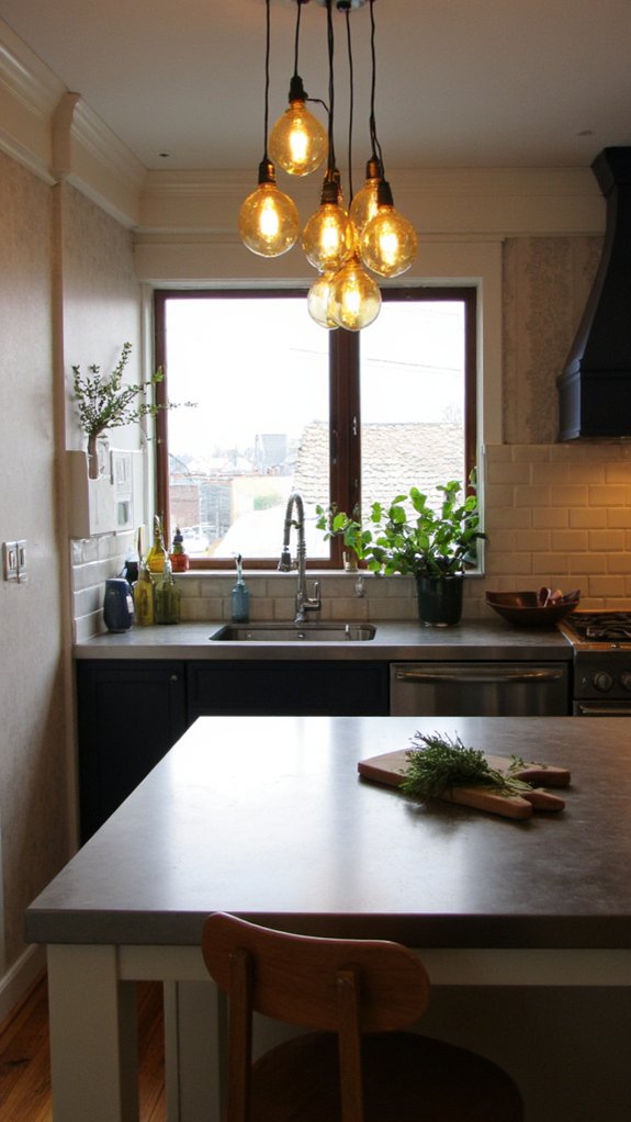 stunning focal point lighting