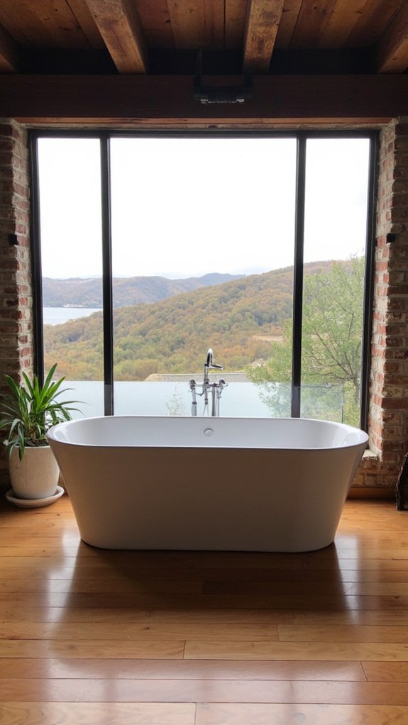 stunning views enhance relaxation