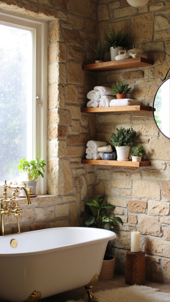 stylish corner shelf storage