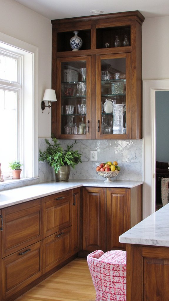 stylish functional custom cabinetry