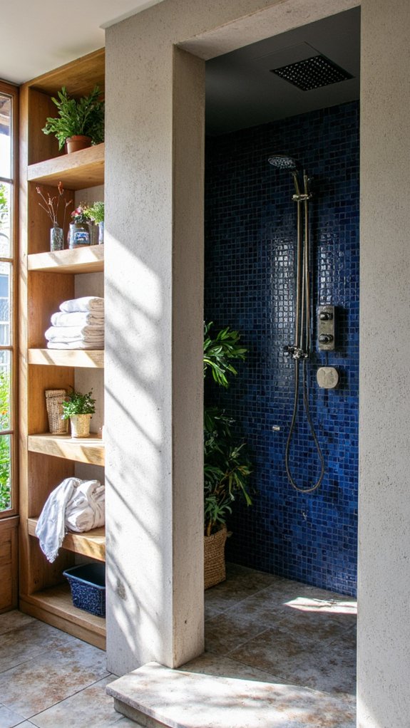 stylish practical built in shelving