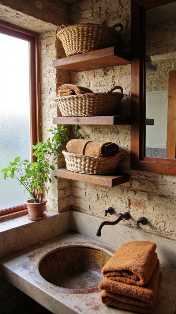 stylish wall mounted storage solution