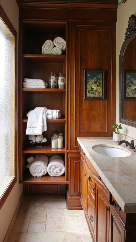 stylish wall panel storage