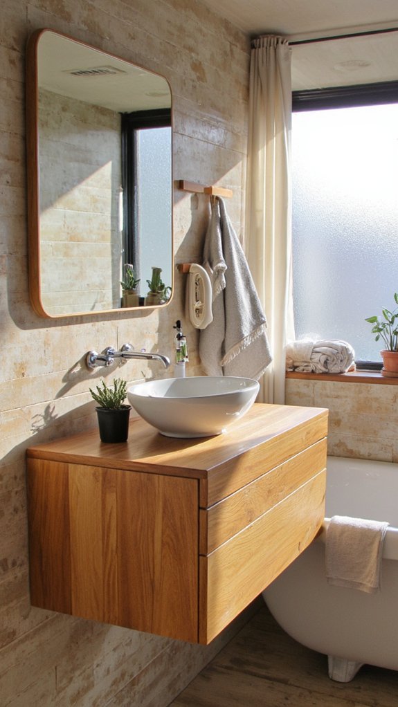 sustainable eco friendly bathroom design