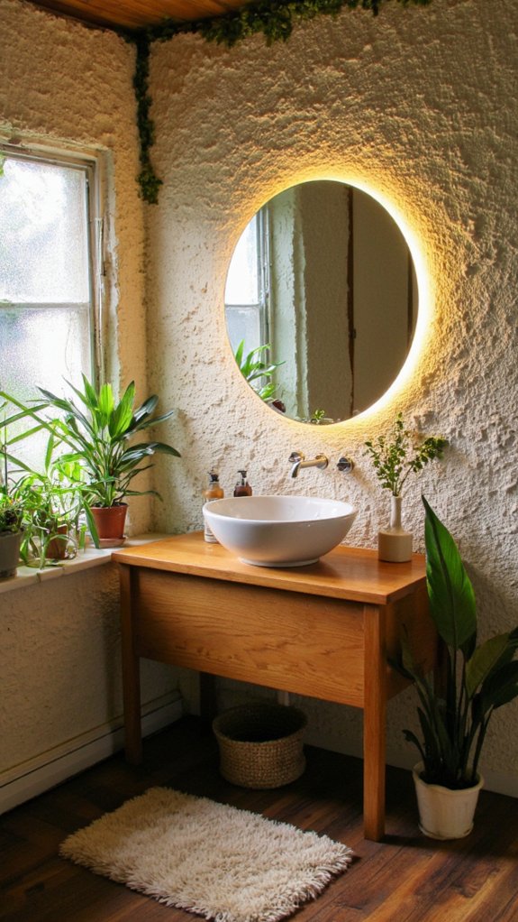 sustainable luxury bathroom mirrors