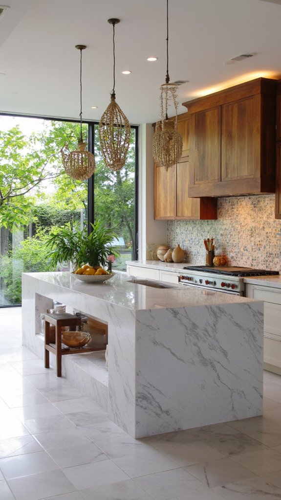 sustainable luxury kitchen materials