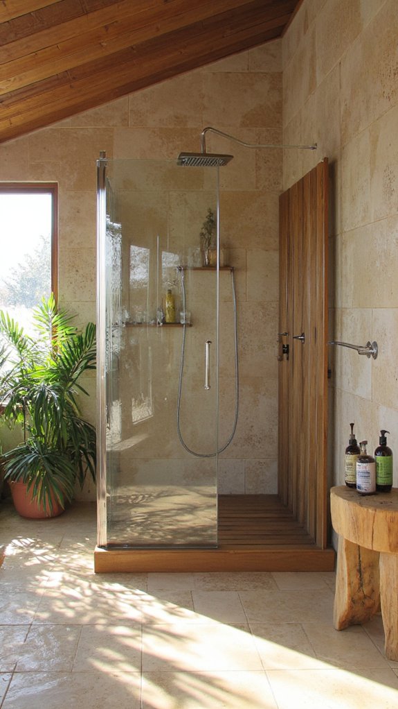 sustainable luxury shower designs