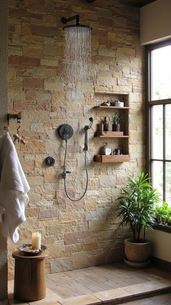 tailored luxurious shower designs