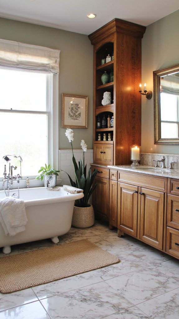 tailored storage for bathrooms