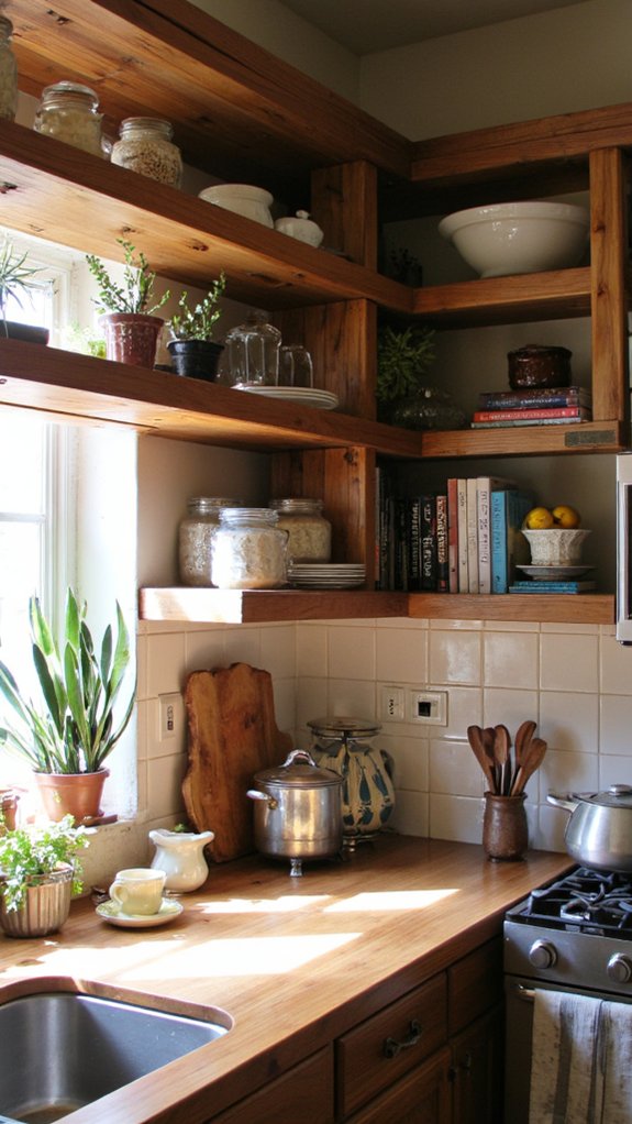 tailored wood shelving solutions