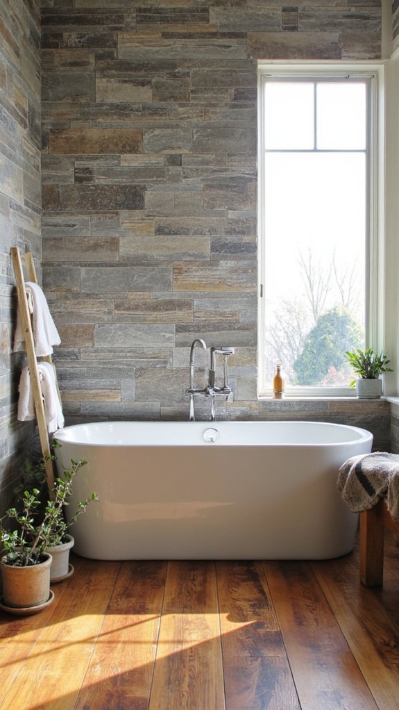 textured statement wall impact