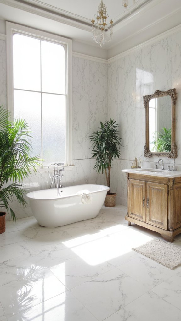 timeless elegance with marble