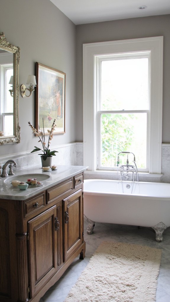 timeless luxury bathroom decor