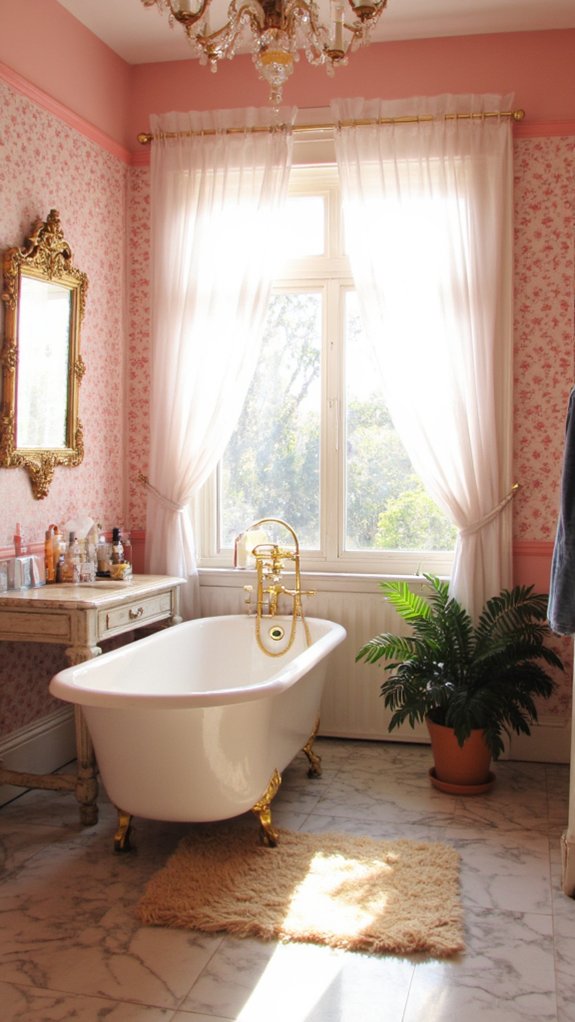 timeless vintage bathroom elegance