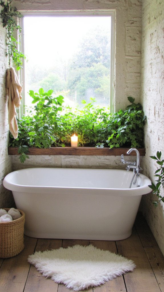 tranquil spa like atmosphere