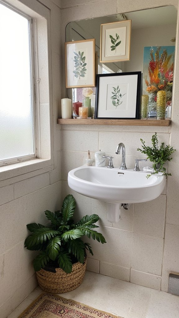 transform bathroom with decor