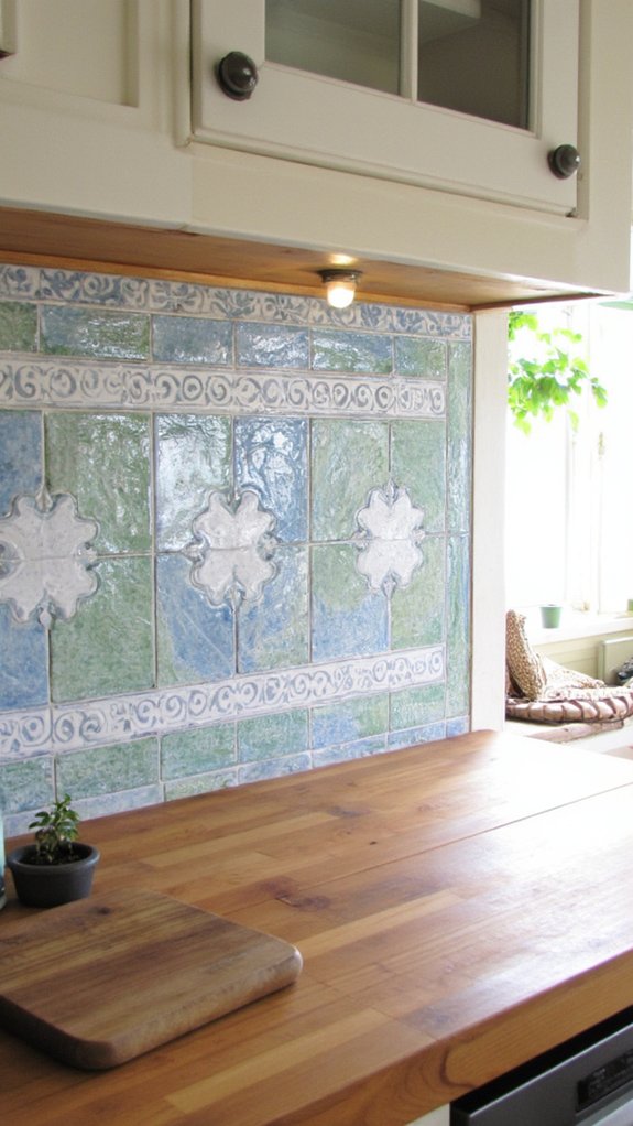 transform kitchen backsplash artfully