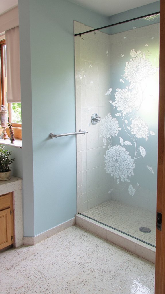 transformative artistic shower screens