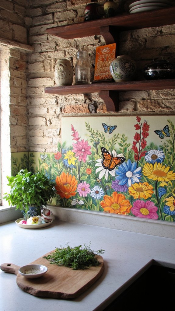 transformative kitchen mural artistry