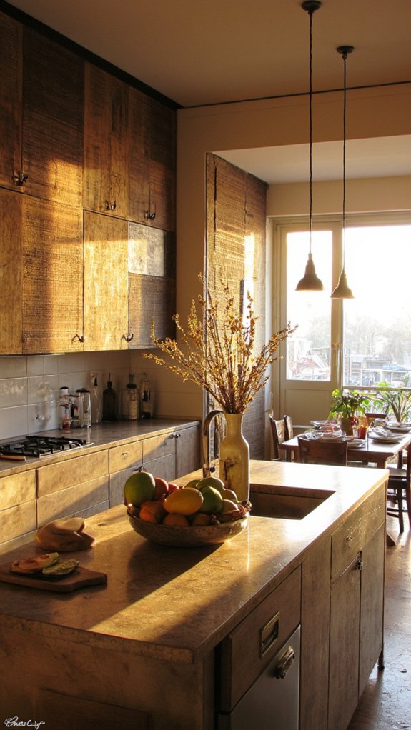 transforming kitchen with panels