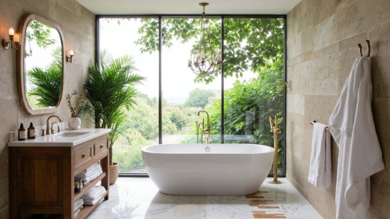 24 Luxury Bathroom Ideas for 2026 That Feel Ahead of the Curve trendy luxury bathroom designs