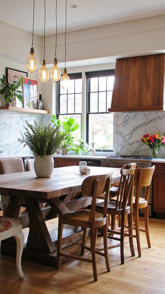 unique kitchen seating styles