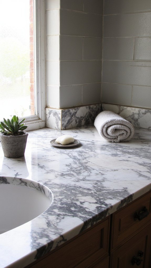unique marble countertop elegance