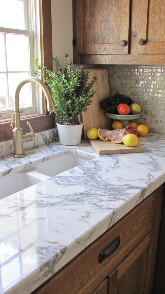 unique mirrored marble patterns