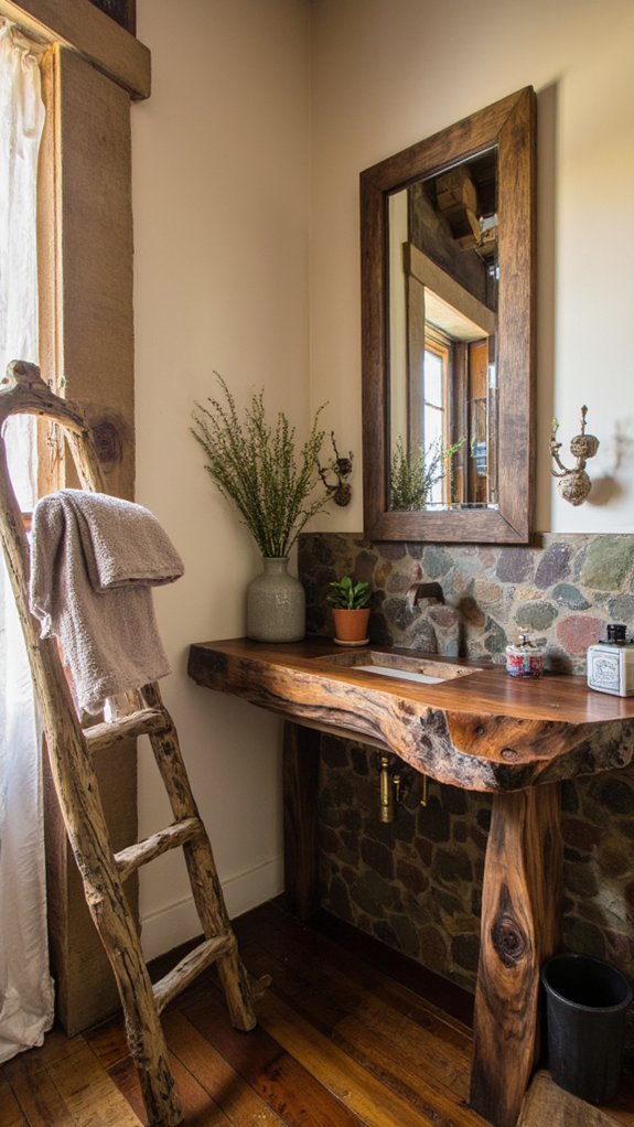 unique organic wood elegance