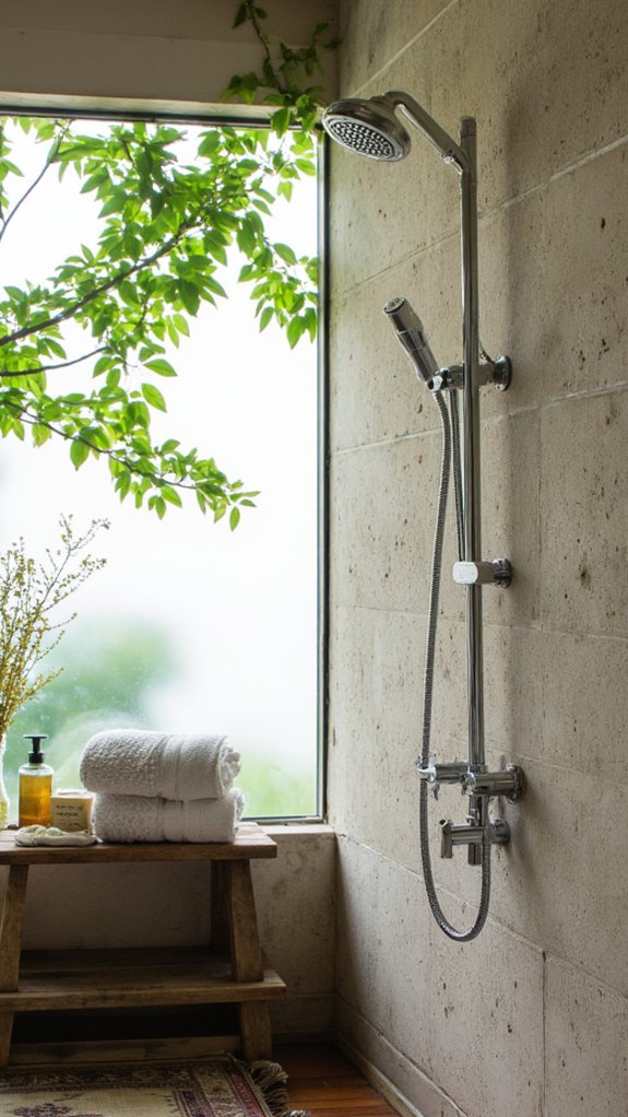 versatile and personalized showering experience