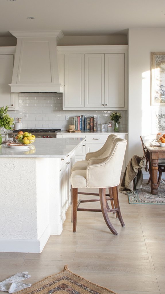 versatile kitchen gathering space