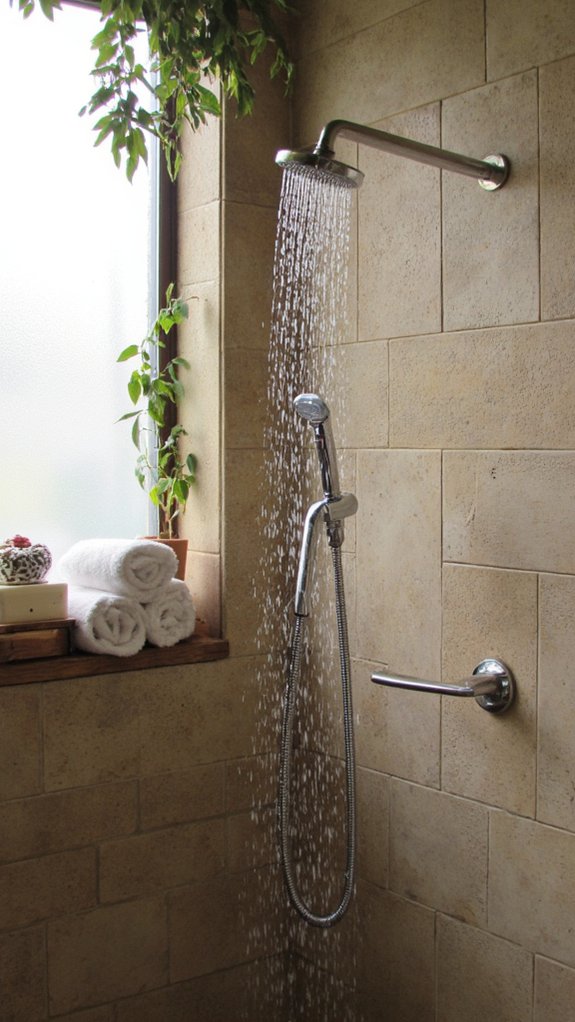 versatile luxury shower experience