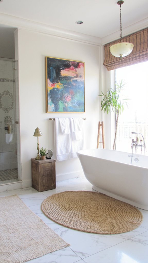 vibrant art and decor