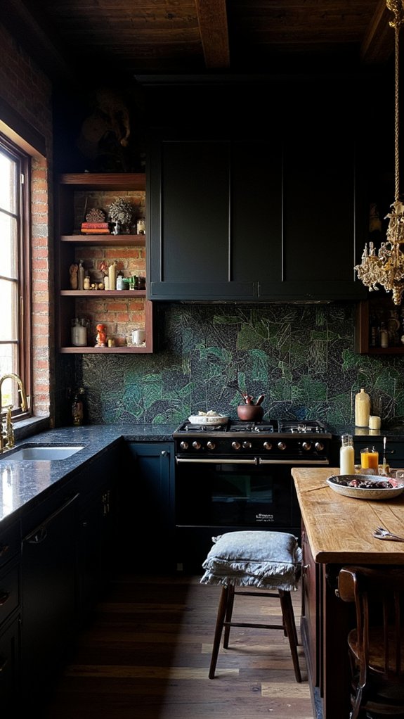 vibrant artistic kitchen backsplashes