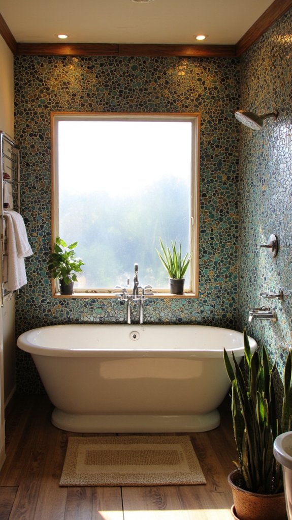 vibrant artistic mosaic designs