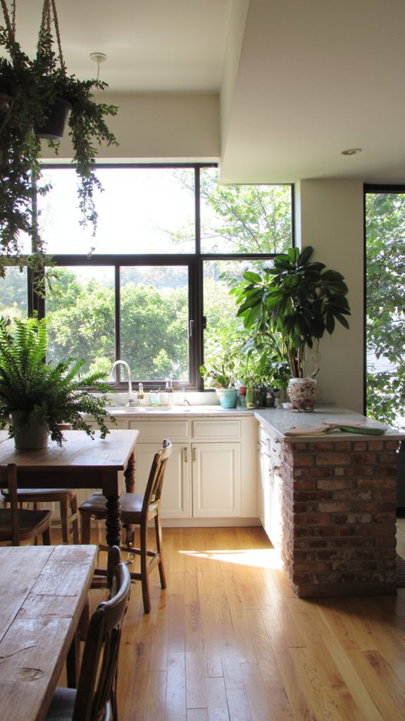 vibrant indoor plant oasis