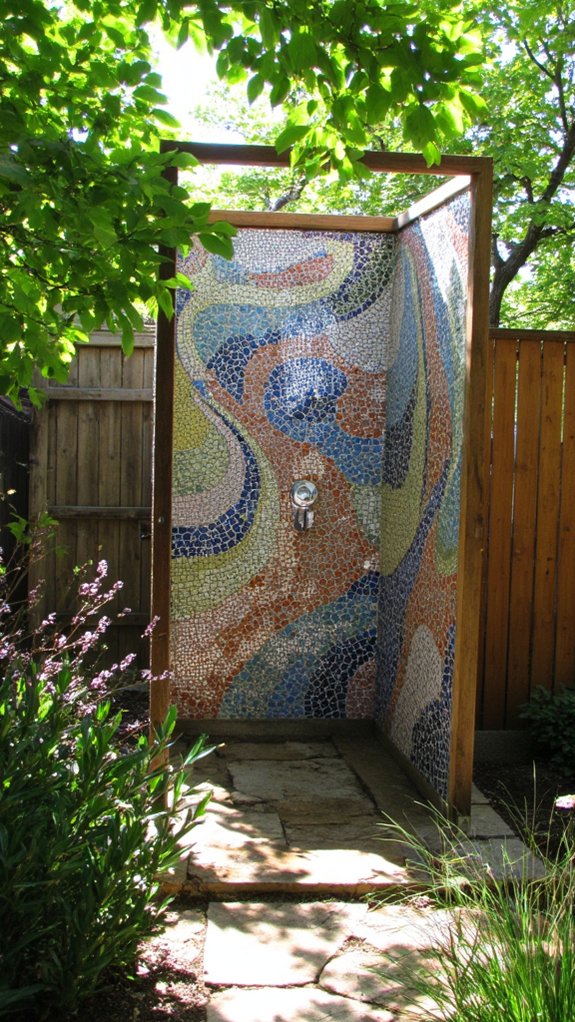 vibrant mosaic tile beauty